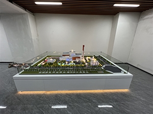 襄陽谷城焚燒發(fā)電廠模型