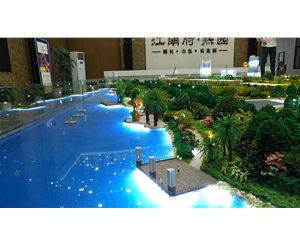 石首江南府熙園項目展示沙盤1