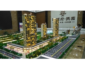 石首江南府熙園項目展示沙盤