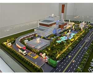 襄陽(yáng)谷城焚燒發(fā)電廠模型